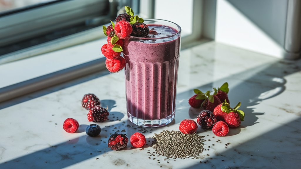 berry protein smoothie recipe